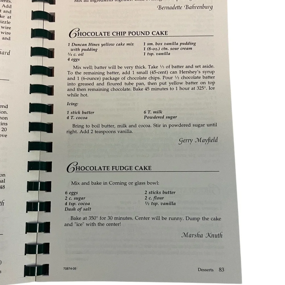 Eagles in the Kitchen Gerry Mayfield Friends Prosper Texas Cookbook 2006‎ Spiral